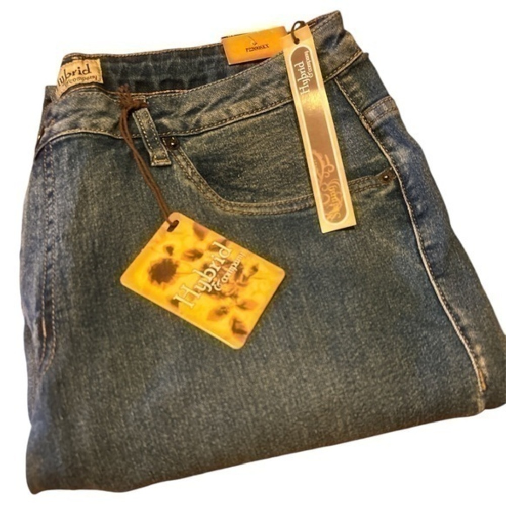 Hybrid & Company Super Comfy Stretch Denim 5 Pocket Jeans - Size 18